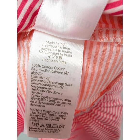 NWT $110 J Crew Striped Sleeveless 100% Cotton Midi Summer Dress Size Small - Picture 7 of 7